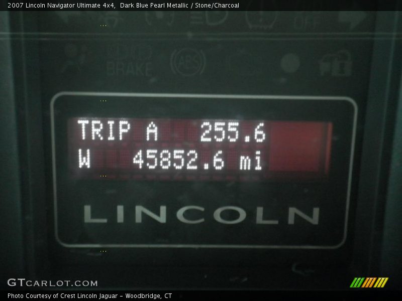 Dark Blue Pearl Metallic / Stone/Charcoal 2007 Lincoln Navigator Ultimate 4x4