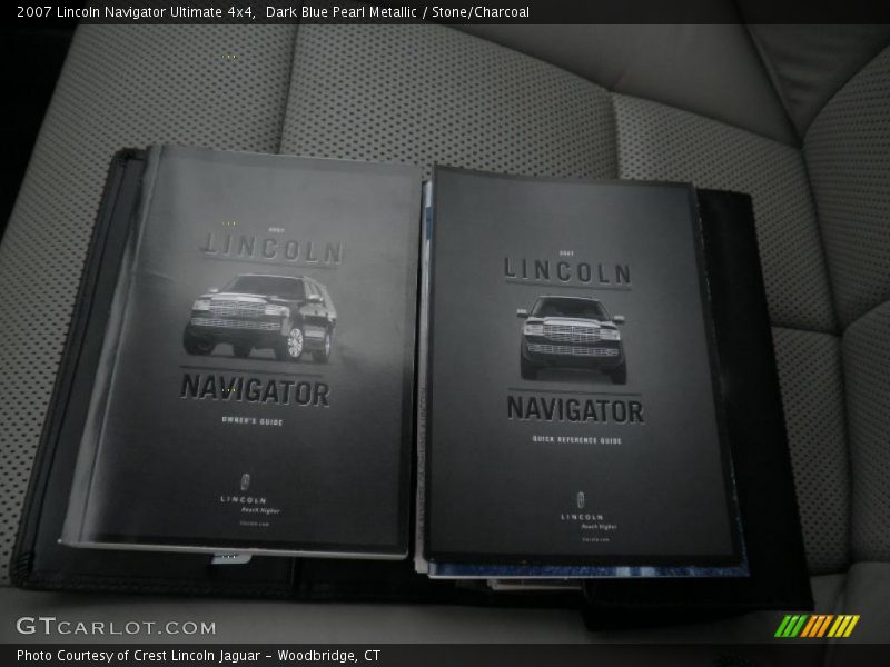Dark Blue Pearl Metallic / Stone/Charcoal 2007 Lincoln Navigator Ultimate 4x4