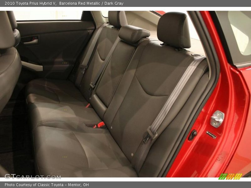 Barcelona Red Metallic / Dark Gray 2010 Toyota Prius Hybrid V