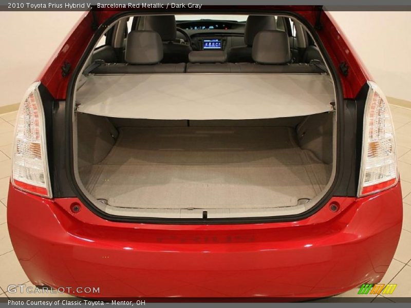 Barcelona Red Metallic / Dark Gray 2010 Toyota Prius Hybrid V