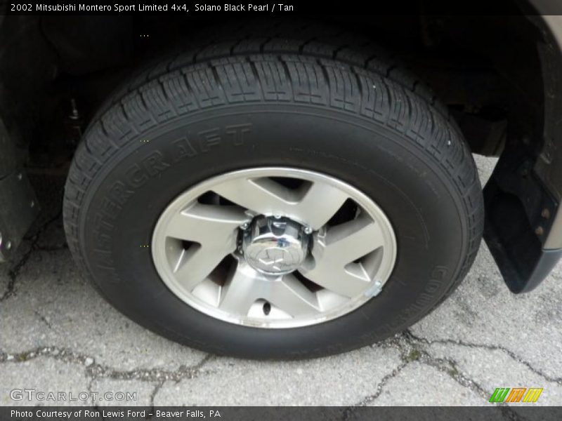 Solano Black Pearl / Tan 2002 Mitsubishi Montero Sport Limited 4x4