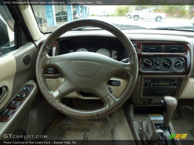 Solano Black Pearl / Tan 2002 Mitsubishi Montero Sport Limited 4x4