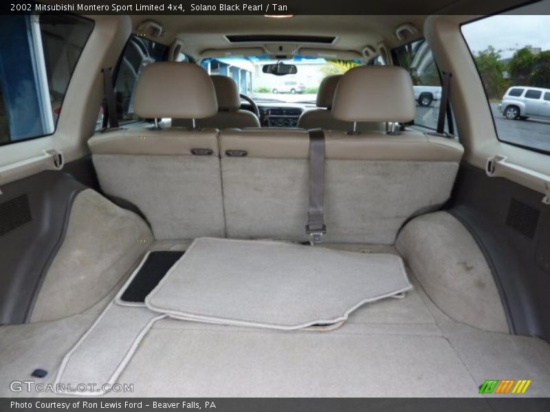Solano Black Pearl / Tan 2002 Mitsubishi Montero Sport Limited 4x4