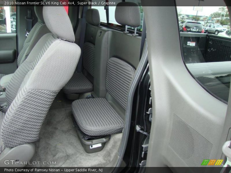 Super Black / Graphite 2010 Nissan Frontier SE V6 King Cab 4x4