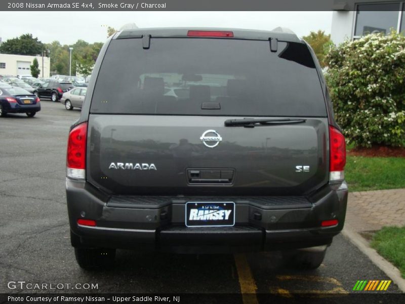 Smoke Gray / Charcoal 2008 Nissan Armada SE 4x4