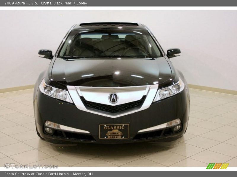 Crystal Black Pearl / Ebony 2009 Acura TL 3.5