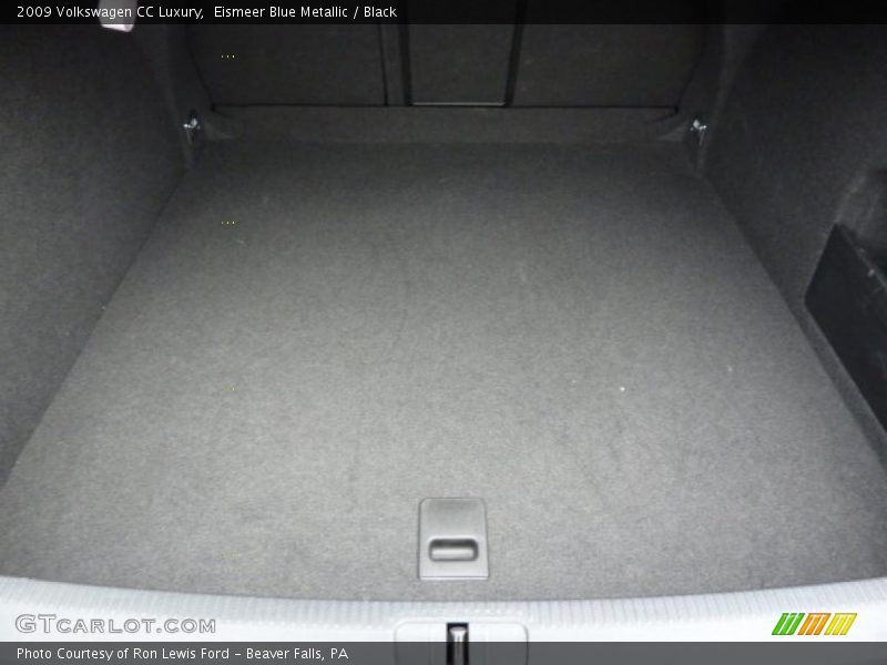 Eismeer Blue Metallic / Black 2009 Volkswagen CC Luxury