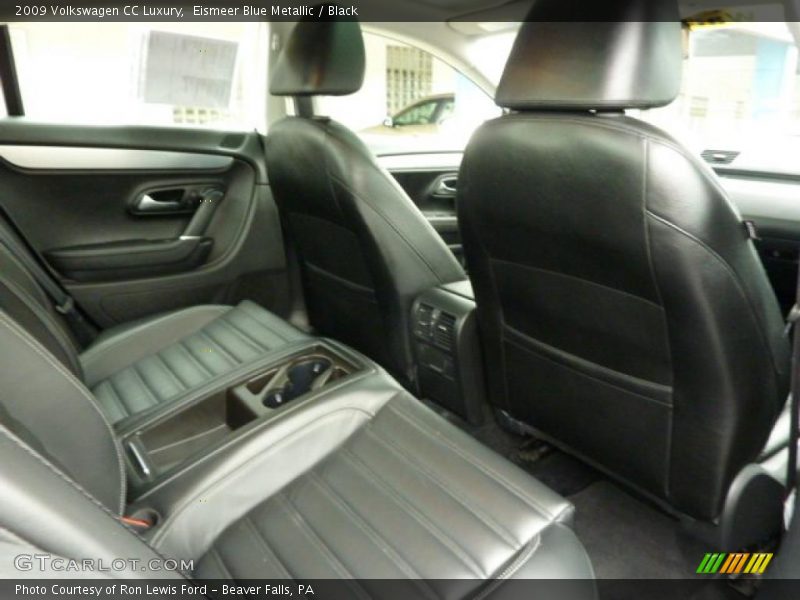 Eismeer Blue Metallic / Black 2009 Volkswagen CC Luxury
