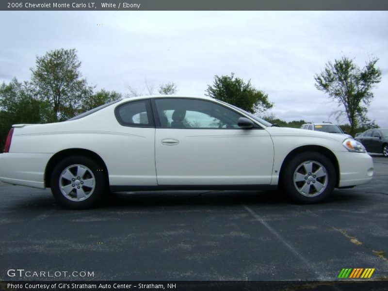 White / Ebony 2006 Chevrolet Monte Carlo LT