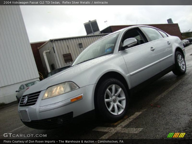 Reflex Silver Metallic / Anthracite 2004 Volkswagen Passat GLS TDI Sedan