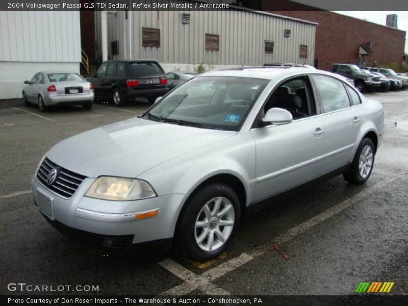 Reflex Silver Metallic / Anthracite 2004 Volkswagen Passat GLS TDI Sedan