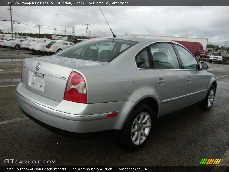Reflex Silver Metallic / Anthracite 2004 Volkswagen Passat GLS TDI Sedan