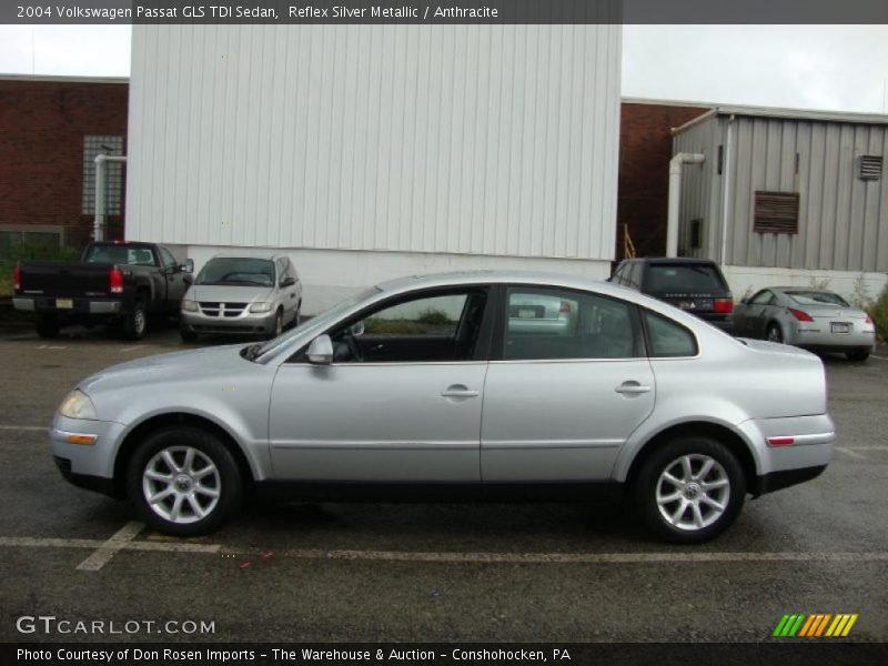 Reflex Silver Metallic / Anthracite 2004 Volkswagen Passat GLS TDI Sedan