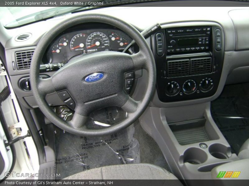 Oxford White / Graphite 2005 Ford Explorer XLS 4x4