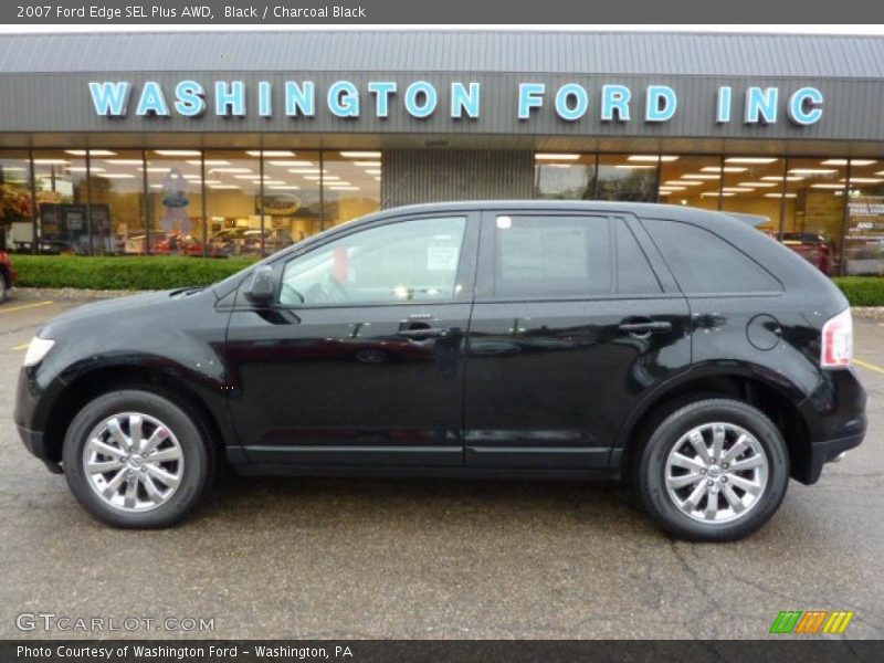 Black / Charcoal Black 2007 Ford Edge SEL Plus AWD