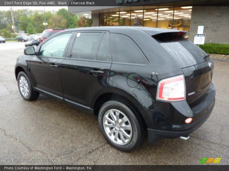 Black / Charcoal Black 2007 Ford Edge SEL Plus AWD