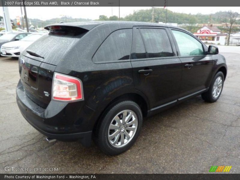 Black / Charcoal Black 2007 Ford Edge SEL Plus AWD