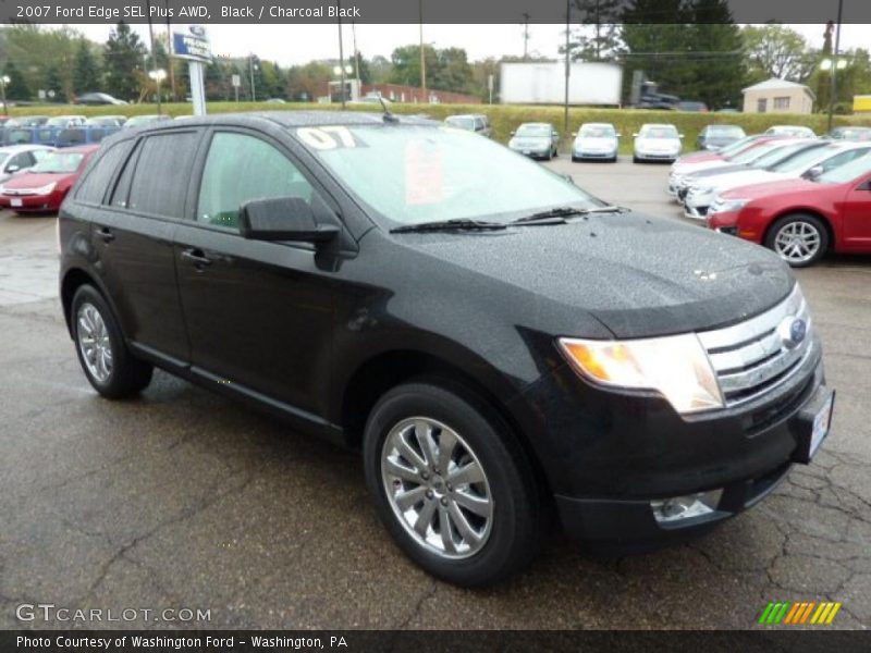 Black / Charcoal Black 2007 Ford Edge SEL Plus AWD