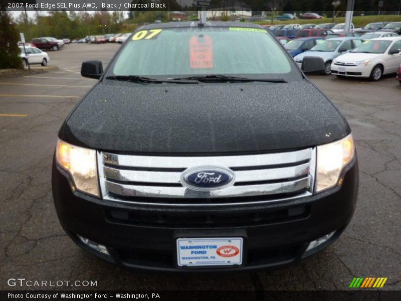 Black / Charcoal Black 2007 Ford Edge SEL Plus AWD