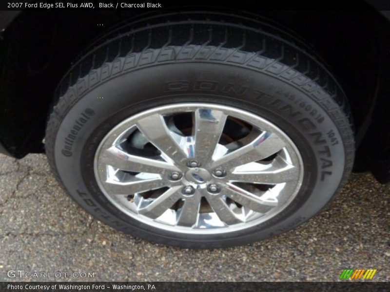 Black / Charcoal Black 2007 Ford Edge SEL Plus AWD