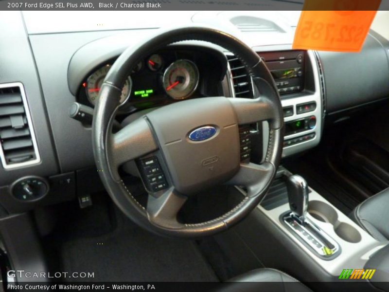 Black / Charcoal Black 2007 Ford Edge SEL Plus AWD