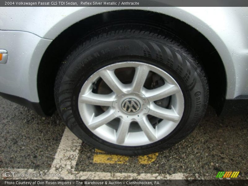 Reflex Silver Metallic / Anthracite 2004 Volkswagen Passat GLS TDI Sedan