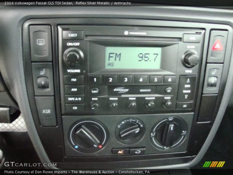 Reflex Silver Metallic / Anthracite 2004 Volkswagen Passat GLS TDI Sedan