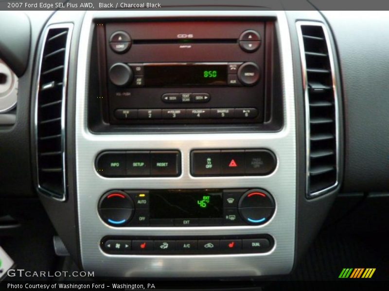 Black / Charcoal Black 2007 Ford Edge SEL Plus AWD