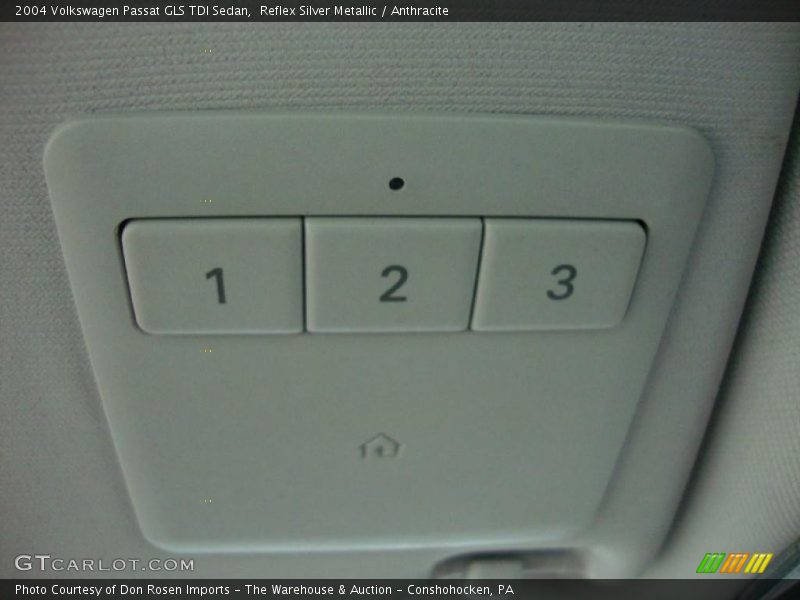 Reflex Silver Metallic / Anthracite 2004 Volkswagen Passat GLS TDI Sedan