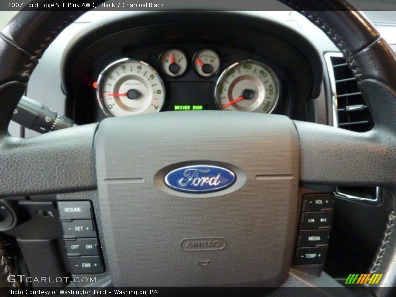 Black / Charcoal Black 2007 Ford Edge SEL Plus AWD