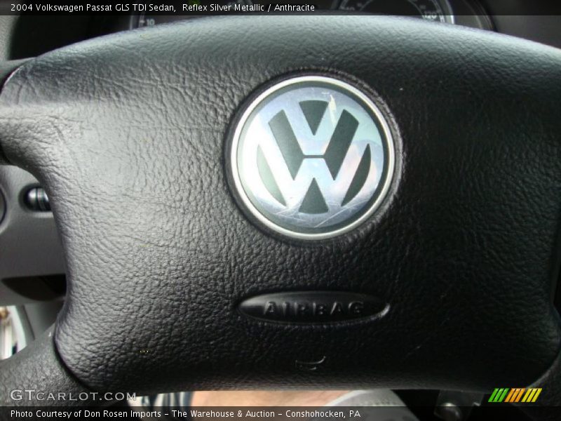 Reflex Silver Metallic / Anthracite 2004 Volkswagen Passat GLS TDI Sedan