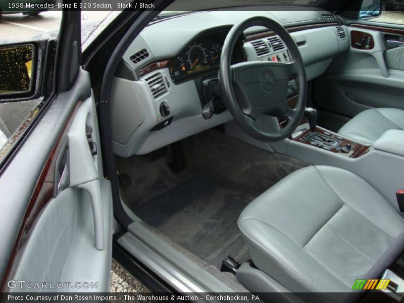 Black / Black 1998 Mercedes-Benz E 320 Sedan