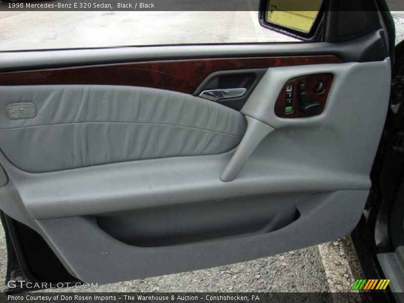 Black / Black 1998 Mercedes-Benz E 320 Sedan