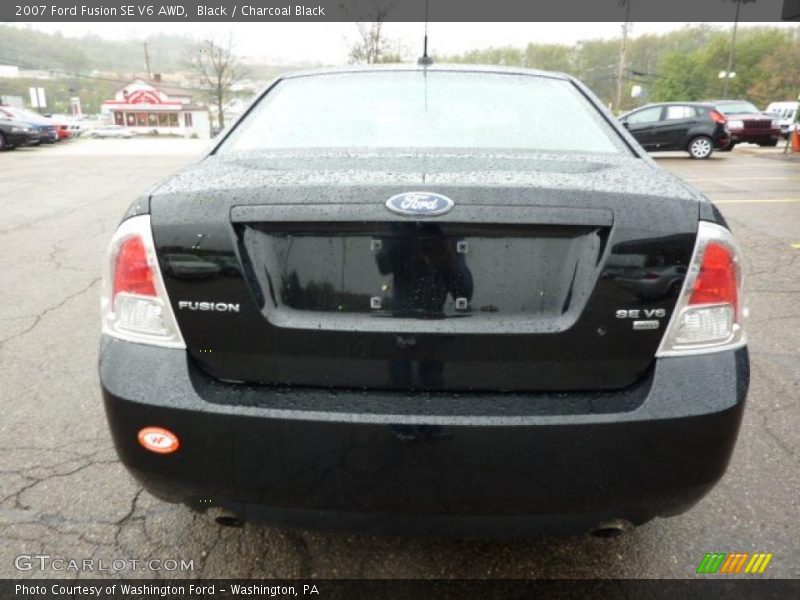 Black / Charcoal Black 2007 Ford Fusion SE V6 AWD
