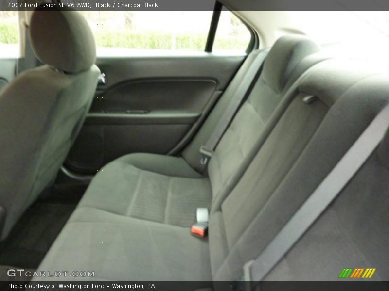 Black / Charcoal Black 2007 Ford Fusion SE V6 AWD