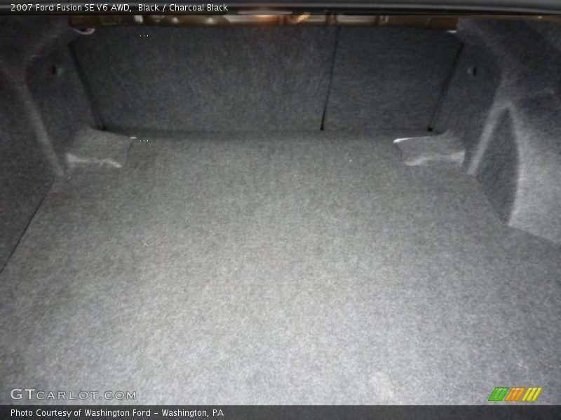 Black / Charcoal Black 2007 Ford Fusion SE V6 AWD