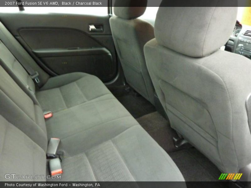 Black / Charcoal Black 2007 Ford Fusion SE V6 AWD