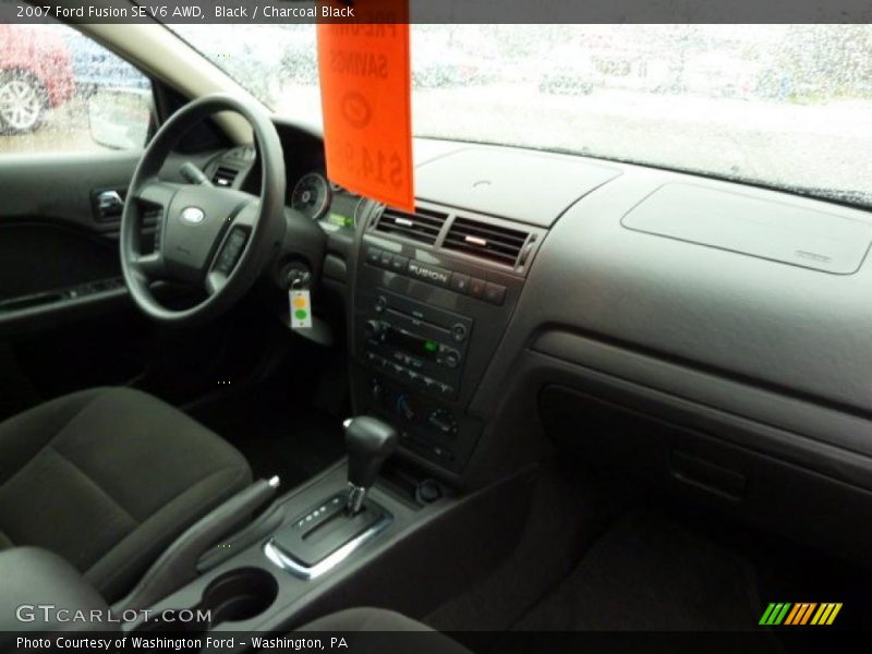 Black / Charcoal Black 2007 Ford Fusion SE V6 AWD