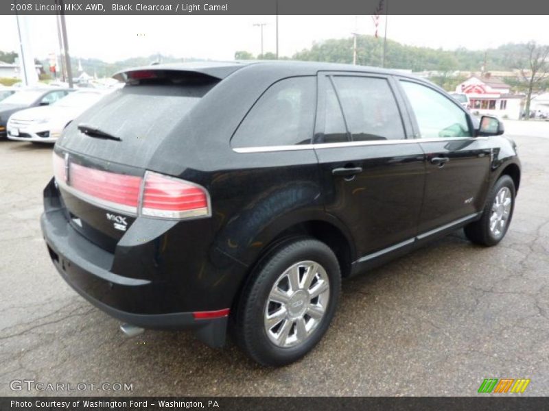 Black Clearcoat / Light Camel 2008 Lincoln MKX AWD