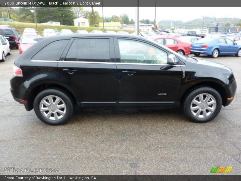 Black Clearcoat / Light Camel 2008 Lincoln MKX AWD