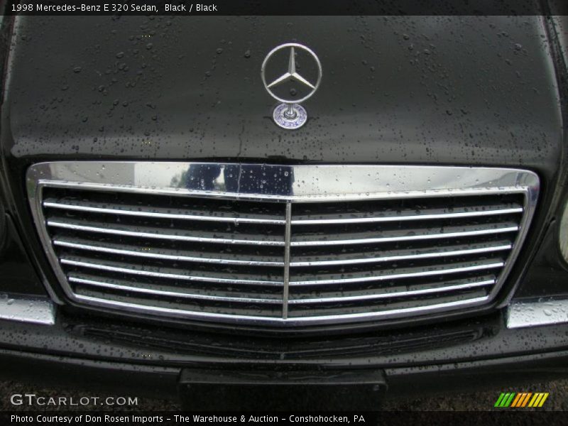 Black / Black 1998 Mercedes-Benz E 320 Sedan