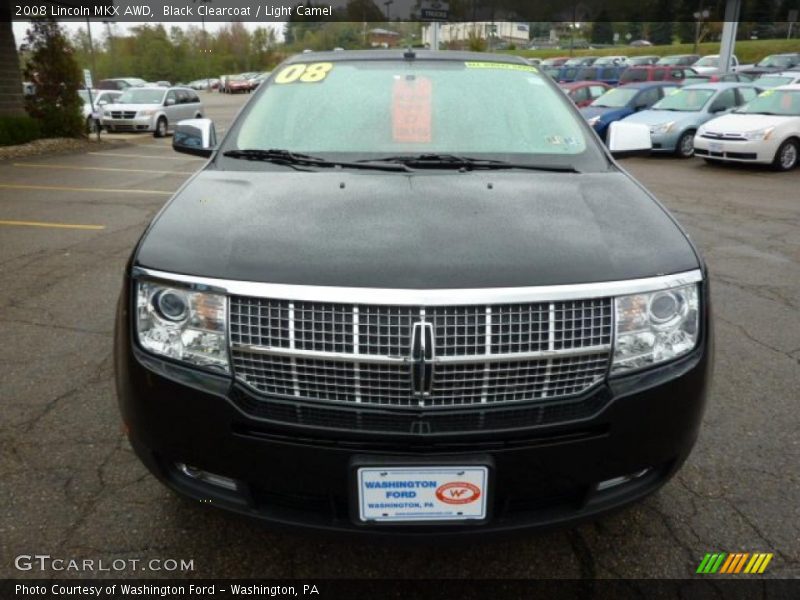 Black Clearcoat / Light Camel 2008 Lincoln MKX AWD