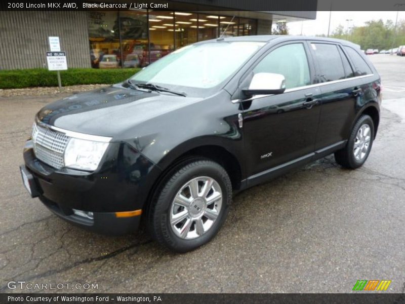 Black Clearcoat / Light Camel 2008 Lincoln MKX AWD