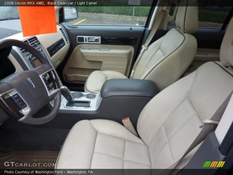 Black Clearcoat / Light Camel 2008 Lincoln MKX AWD