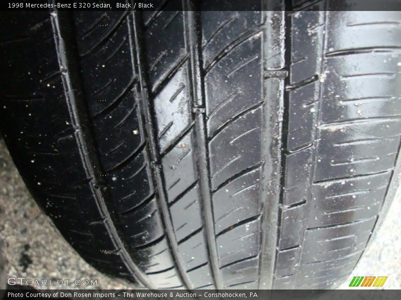 Black / Black 1998 Mercedes-Benz E 320 Sedan