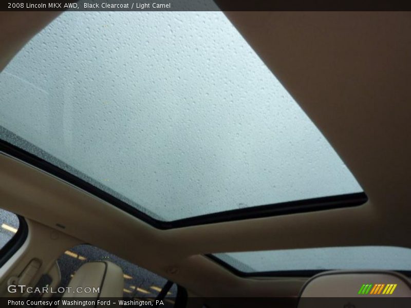 Black Clearcoat / Light Camel 2008 Lincoln MKX AWD