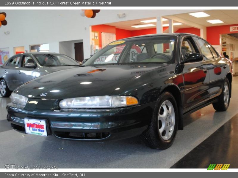 Forest Green Metallic / Neutral 1999 Oldsmobile Intrigue GX