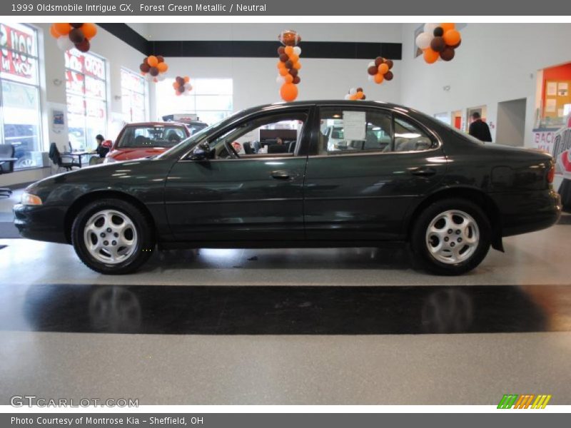 Forest Green Metallic / Neutral 1999 Oldsmobile Intrigue GX