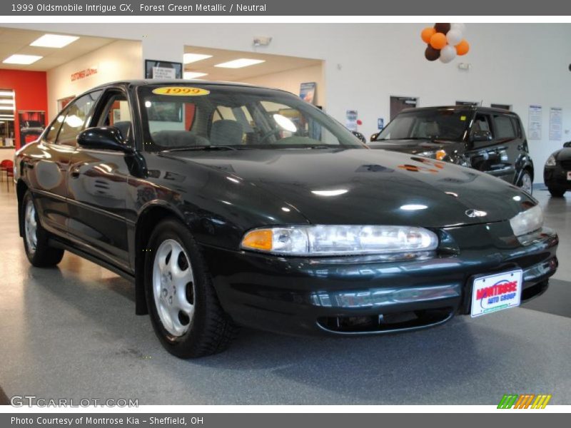 Forest Green Metallic / Neutral 1999 Oldsmobile Intrigue GX