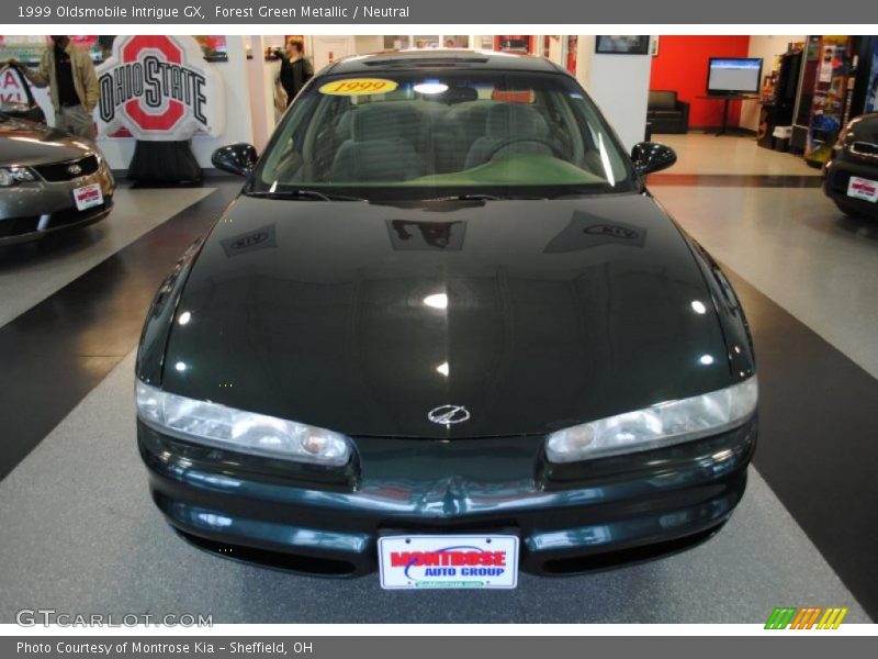 Forest Green Metallic / Neutral 1999 Oldsmobile Intrigue GX
